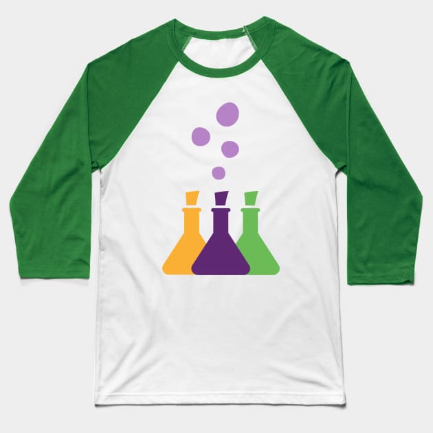 Potion Trio Baseball T-Shirt by bluevolcanoshop@gmail.com